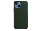 Калъфи Apple iPhone 13 mini Leather Case with MagSafe - Sequoia Green