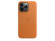 Калъфи Apple iPhone 13 Pro Leather Case with MagSafe - Golden Brown