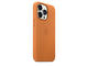 Калъфи Apple iPhone 13 Pro Leather Case with MagSafe - Golden Brown