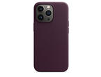 Калъфи Apple iPhone 13 Pro Leather Case with MagSafe - Dark Cherry