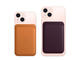 Калъфи Apple iPhone Leather Wallet with MagSafe - Dark Cherry