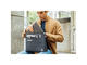 Чанти за Лаптопи Moshi Urbana Laptop briefcase Lite - Herringbone Blue