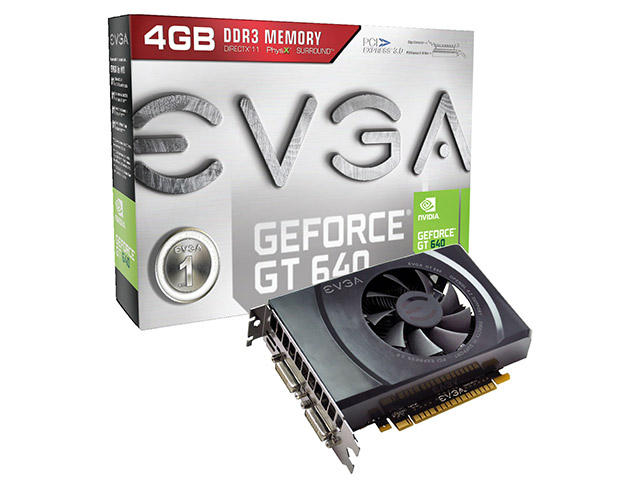 Видео карти EVGA GeForce GT 640 - 04G-P4-2649-KR