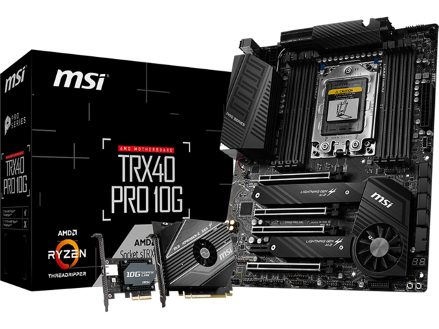 Дънни платки MSI TRX40 PRO 10G