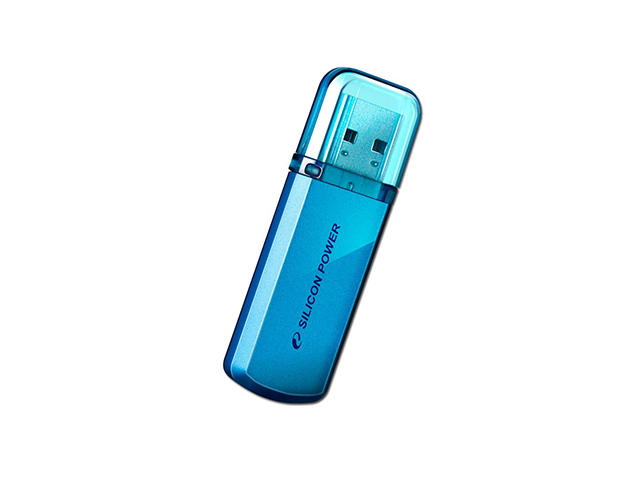 USB памети 16GB Silicon Power Helios Blue USB 2.0