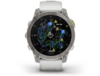 Смарт часовници Garmin Epix Gen 2 Sapphire White Titanium със силиконова каишка