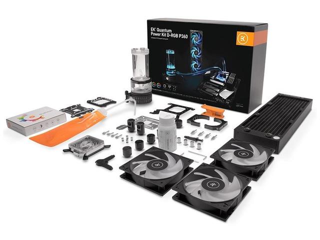 Охладители EK-Quantum Power Kit D-RGB P360
