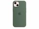 Калъфи Apple iPhone 13 Silicone Case with MagSafe - Eucalyptus (Seasonal Spring 2022)