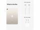 Таблети Apple iPad Air 5 (2022) Wi-Fi + Cellular 256GB - Starlight
