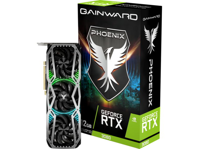 Видео карти GAINWARD GeForce RTX 3080 Phoenix 12GB LHR