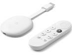 Плейъри Google Chromecast with Google TV, HDMI, Бял