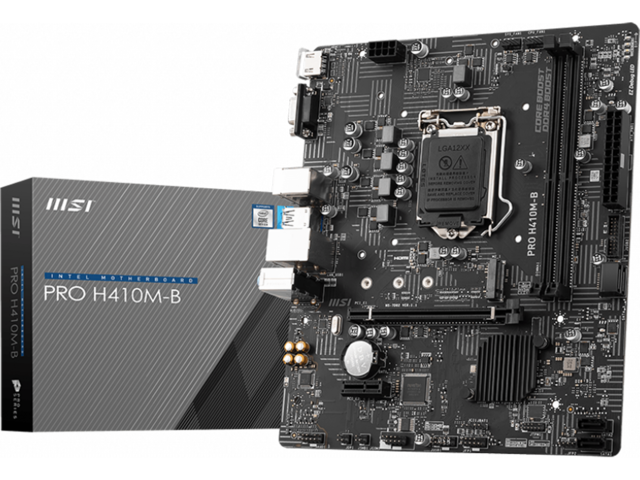 Дънни платки MSI PRO H410M-B