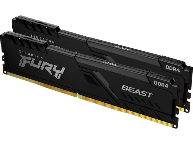 Оперативна памет 32GB (2x 16GB) 2666MHz DDR4 Kingston FURY BEAST