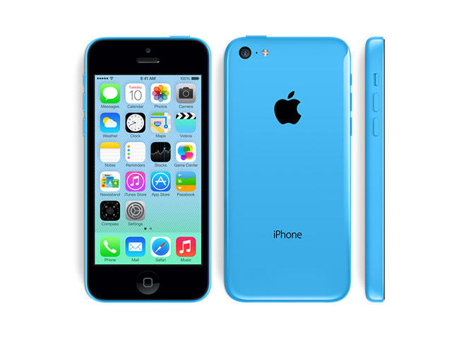 Смартфони Apple iPhone 5c 16GB, син цвят