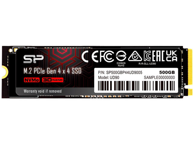 SSD 500GB Silicon Power UD90 M.2 NVMe