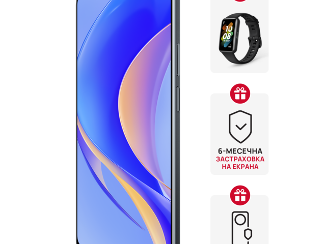 Смартфони Huawei nova Y90 Midnight Black + Huawei Band 7 Graphite Black