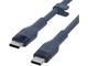 Кабели и Адаптери Belkin BOOST CHARGE Silicone cable USB-C to USB-C 2.0 - 2M - Blue