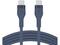 Кабели и Адаптери Belkin BOOST CHARGE Silicone cable USB-C to USB-C 2.0 - 3M - Blue