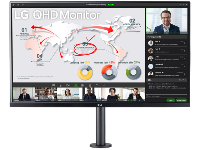 Монитори LG 32QP880-B