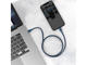 Кабели и Адаптери Baseus High Density USB Type-C към Lightning PD 20W, 2м, син