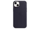Калъфи Apple iPhone 14 Plus Leather Case with MagSafe - Ink