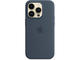 Калъфи Apple iPhone 14 Pro Silicone Case with MagSafe - Storm Blue