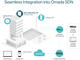 Мрежово оборудване TP-Link Omada EAP650-Wall AX3000 Wall Plate Wi-fi 6