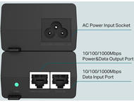 Безжични адаптери TP-Link TL-POE160S Gigabit