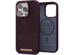 Калъфи Njord Salmon Leather Magsafe за iPhone 14 Pro, кафяв