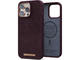 Калъфи Njord Salmon Leather Magsafe за iPhone 14 Pro Max, кафяв