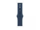 Смарт часовници Apple Watch SE (v2) GPS, 44mm Silver Aluminium Case with Abyss Blue Sport Band - Regular
