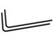 Охладители EK-Loop Metal Tube 16mm 0.8m Pre-Bent 90° - Black (2pcs)