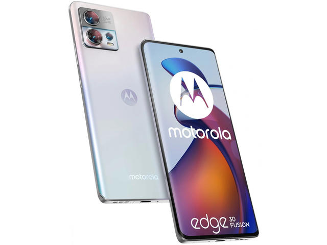 Смартфони Motorola Edge 30 Fusion 128GB, Aurora White