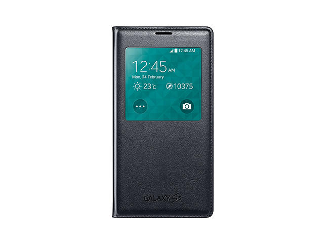 Калъфи Калъф Samsung GALAXY S5 S View Cover в черно
