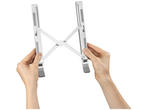 Подложки Hama "Light" Notebook Stand, silver