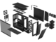 Кутии Fractal Design Meshify 2 RGB Black TG Light Tint