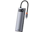 USB Хъб Baseus USB-C Metal Gleam Series 8-в-1 Hub (CAHUB-CV0G) 