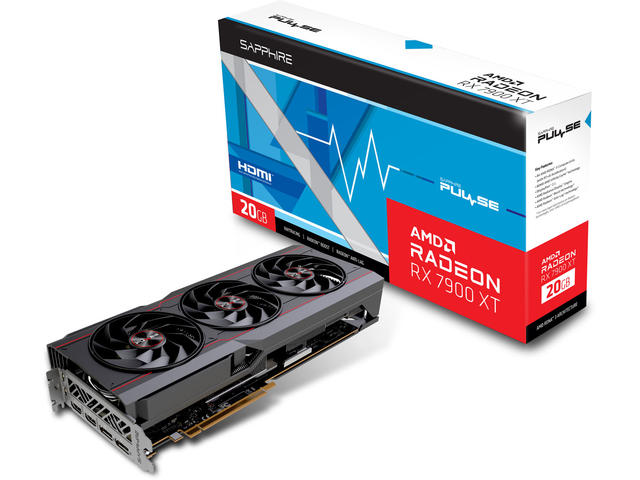 Видео карти Sapphire PULSE Radeon RX 7900 XT GAMING OC 20GB
