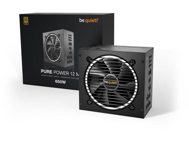 Захранвания за компютри be Quiet! Pure Power 12 M 650W ATX 3.0