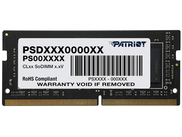 Оперативна памет 32GB DDR4 3200MHz Patriot Signature SODIMM