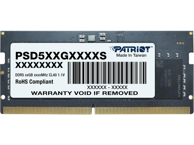 Оперативна памет 16GB DDR5 4800Mhz Patriot Signature SODIMM