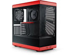 Кутии HYTE Y40 Tempered Glass Black/Red