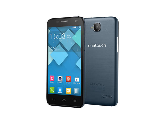 Смартфони Alcatel One Touch Idol X 16GB, син цвят