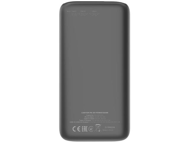 Външни батерии Canyon PB-301 CNE-CPB301B