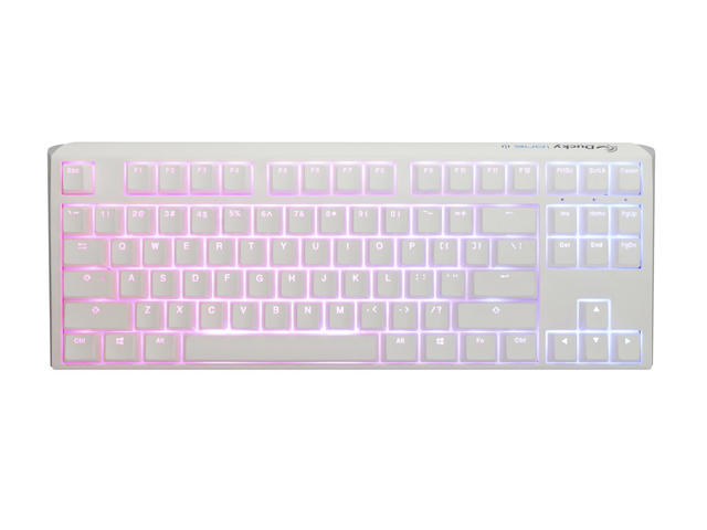 Клавиатури Ducky One 3 Pure White TKL Hotswap Cherry MX Silver