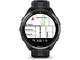 Смарт часовници Garmin Forerunner 965 DLC Titanium безел/Black корпус/Black/Powder Grey силиконова каишка