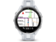 Смарт часовници Garmin Forerunner 965 Titanium безел/Whitestone корпус/Whitestone/Powder Grey силиконова каишка