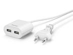 Разклонители Hama USB захранване/разклонител с 1.9 м дълъг кабел