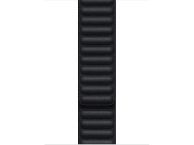 Каишки Apple Watch 45mm Band: Midnight Leather Link - S/M