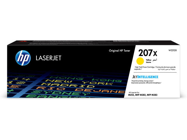 Консумативи HP 207X Yellow LaserJet Toner Cartridge